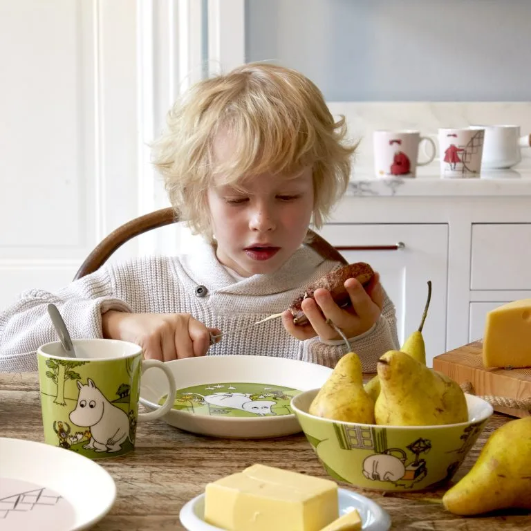 Arabia Mummitallerken Mummitrollet 4 Arabia Mummitallerken Mummitrollet - Bilde 2