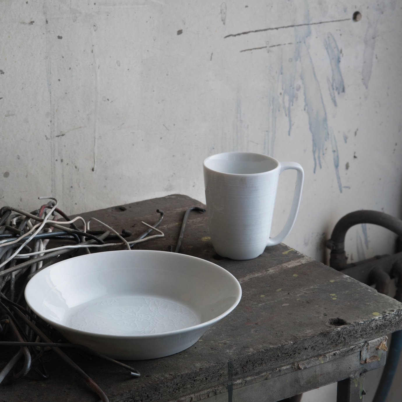 Wik & Walsøe Whitewood Dyp Tallerken 5 Wik & Walsøe Whitewood Dyp Tallerken - Bilde 3