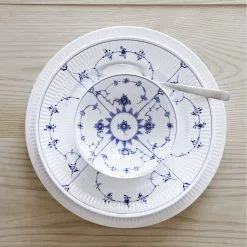 Royal Copenhagen White Fluted Tallerken 1 -Servise Butikk 24863 03 03 e8dcb3193e