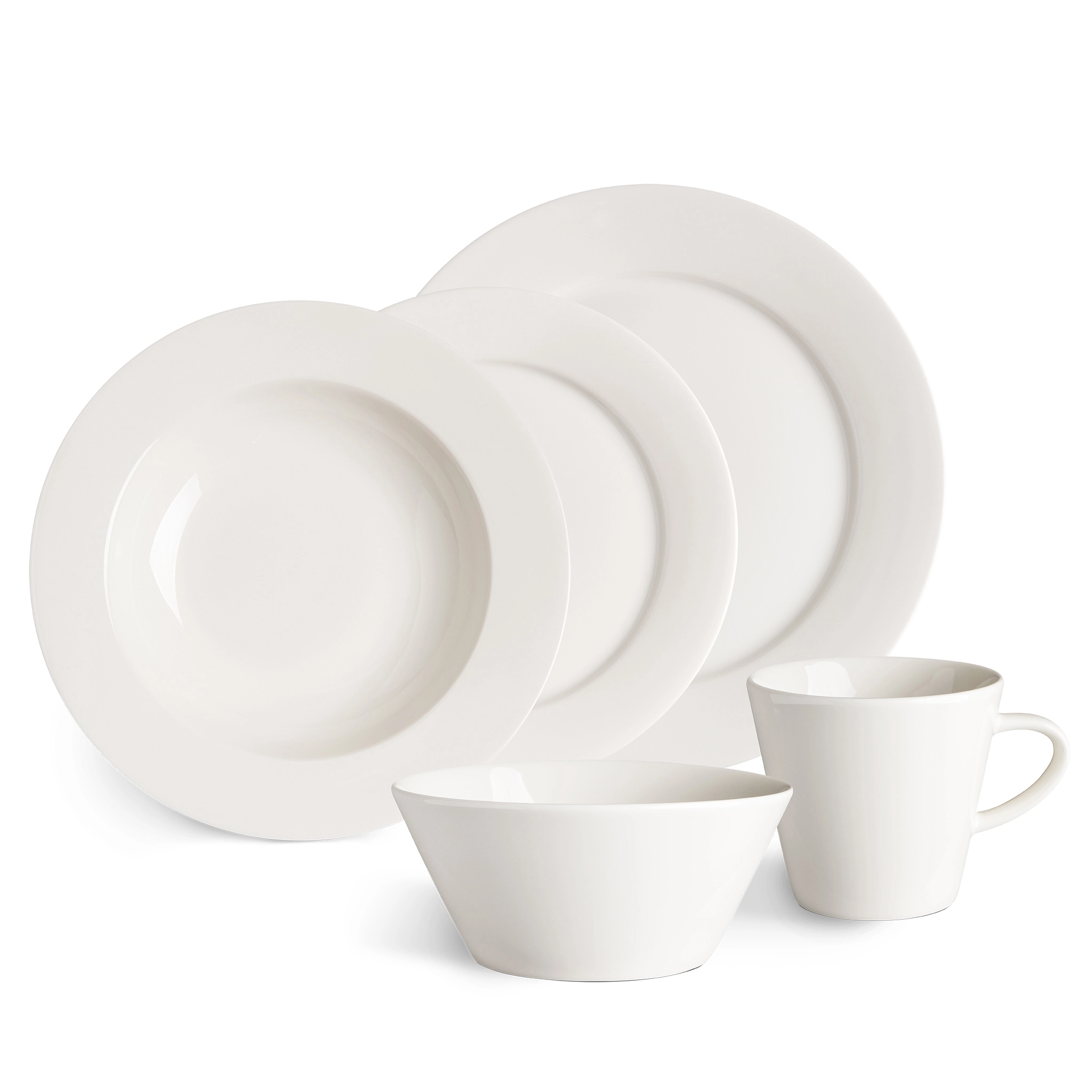 Scandi Living Kalk Dyp Tallerken 23 Cm 4-stk. 5 Scandi Living Kalk Dyp Tallerken 23 Cm 4-stk. - Bilde 3