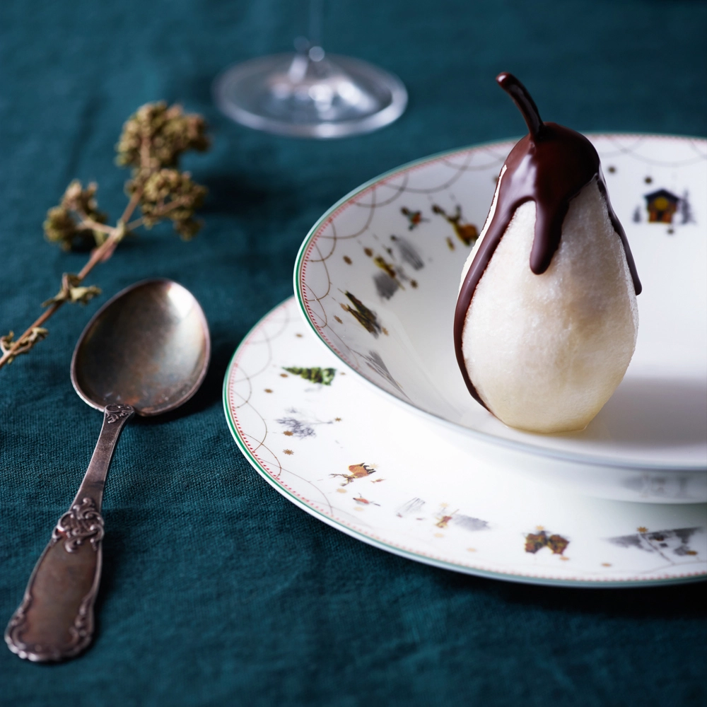 Wik & Walsøe Julemorgen Dyp Tallerken 6 Wik & Walsøe Julemorgen Dyp Tallerken - Bilde 4