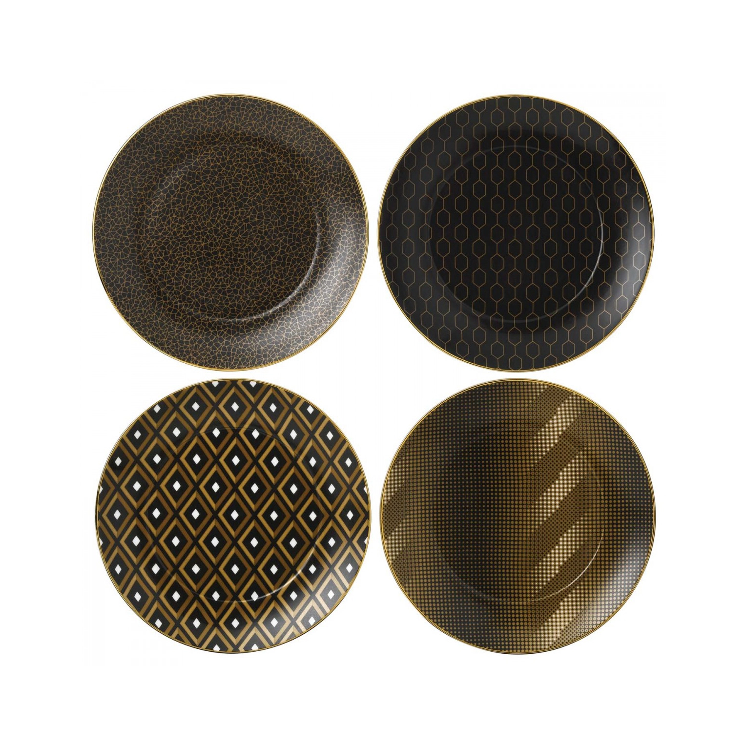 Wedgwood Arris Tallerken 4-stk. 3 Wedgwood Arris Tallerken 4-stk.