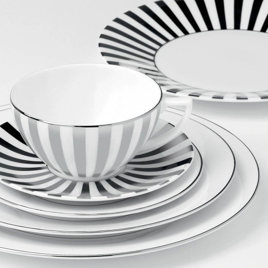 Wedgwood Platinum Tallerken Stripete 4 Wedgwood Platinum Tallerken Stripete - Bilde 2