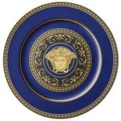 Versace Medusa Blue Tallerken