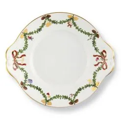Royal Copenhagen Star Fluted Christmas Tallerken