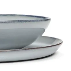 Serax Pure Blue Glazed Dyp Tallerken Ø19,5 Cm -Servise Butikk 46600 01 03 a74d626777