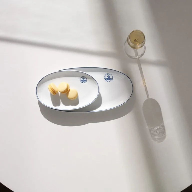 Royal Copenhagen Blueline Tallerken Oval 23 Cm 6 Royal Copenhagen Blueline Tallerken Oval 23 Cm - Bilde 4