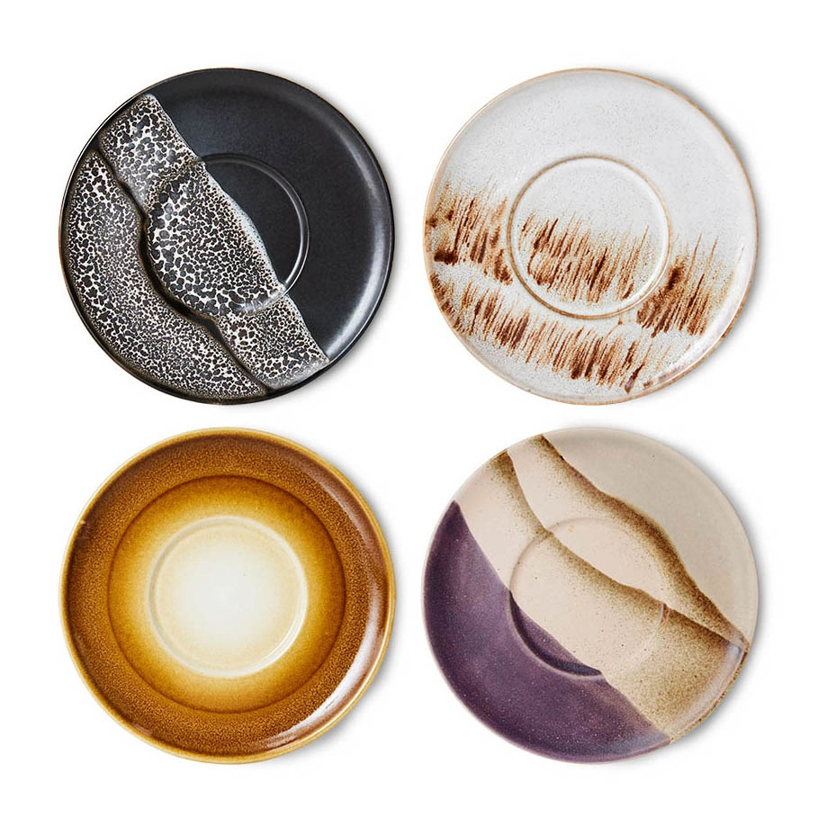 HK Living 70's Kaffefat Ø 13 Cm 4-deler 3 HK Living 70's Kaffefat Ø 13 Cm 4-deler