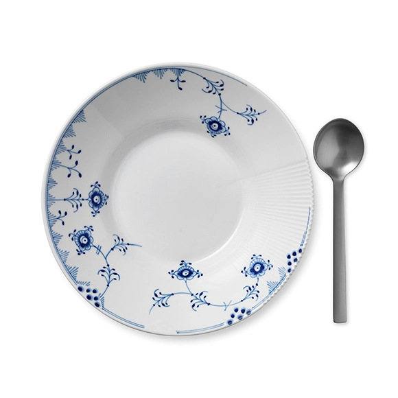 Royal Copenhagen Blue Elements Dyp Tallerken 1 4 Royal Copenhagen Blue Elements Dyp Tallerken 1 - Bilde 2