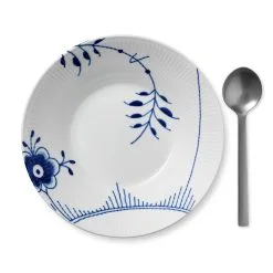 Royal Copenhagen Blue Fluted Mega Dyp Tallerken 2 -Servise Butikk p 30625 01 02 44b313b592